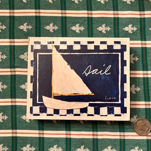 Flavia Sailboat Playing Cards - Picture 1 of 4